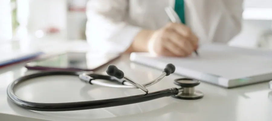 Primary care doctor at a clinic.