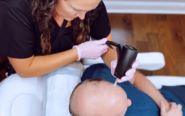 TED hair restoration treatment.